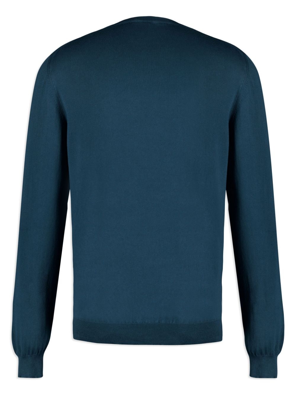 Boglioli crew-neck cotton sweatshirt - Blauw