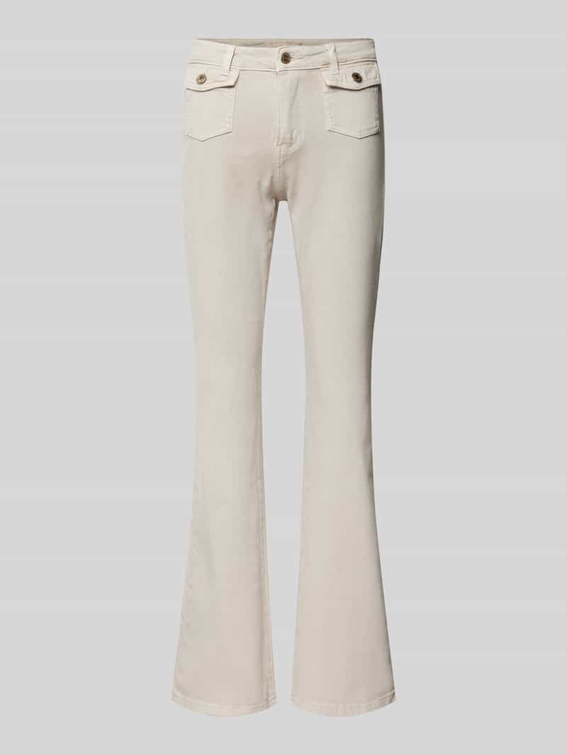 Guess Flared jeans met opgestikte klepzakken, model 'SEXY FLARE'