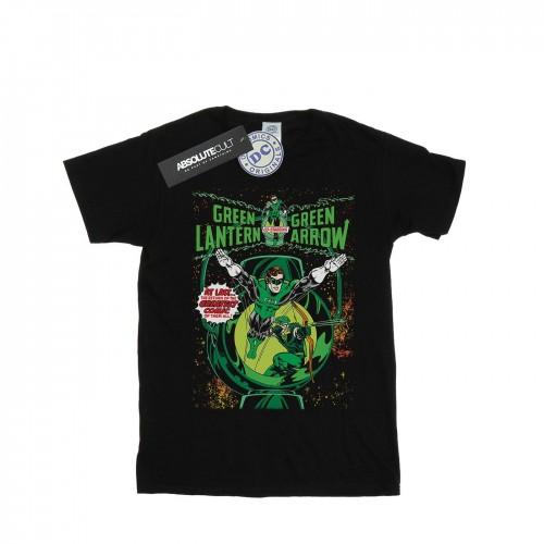 DC Comics Girls Green Lantern Arrow Cover Cotton T-Shirt