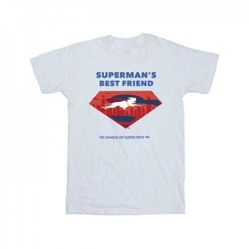 DC Comics Girls  DC League Of Super-Pets SupermanÂ´s Best Friend Cotton T-Shirt