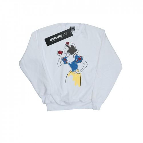 Disney Princess Mens Snow White Apple Glitter Sweatshirt