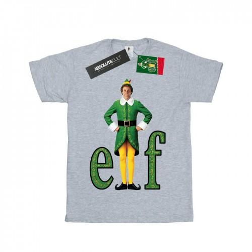 Elf Girls Buddy Logo Cotton T-Shirt