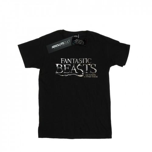 Pertemba FR - Apparel Fantastic Beasts Girls Text Logo Cotton T-Shirt