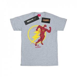 DC Comics Girls The Flash Running Emblem Cotton T-Shirt