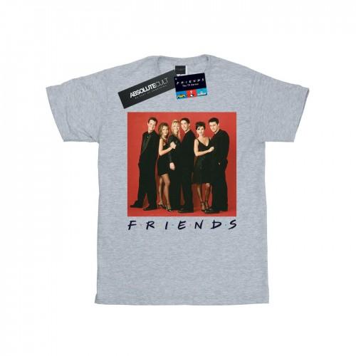 Friends Girls Group Photo Formal Cotton T-Shirt