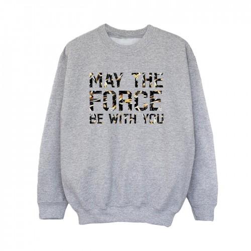 Star Wars Boys May The Force Infill Sweatshirt