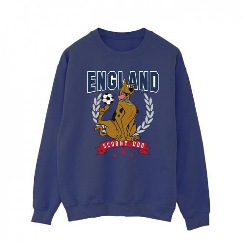 Scooby Doo Mens England Football Sweatshirt