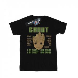 Marvel Boys Guardians Of The Galaxy Vol. 2 Groot Skills T-Shirt