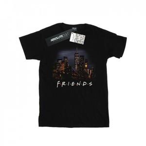 Friends Girls Night Skyline Cotton T-Shirt