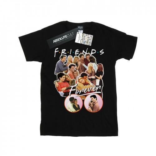 Friends Girls Forever Collage Cotton T-Shirt