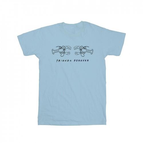 Friends Girls Lobster Logo Cotton T-Shirt