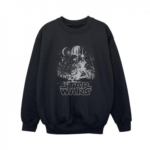 Star Wars Boys New Hope Poster Sweatshirt