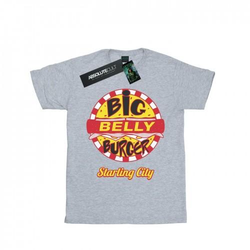 DC Comics Girls Arrow Big Belly Burger Logo Cotton T-Shirt