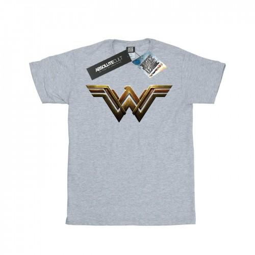 DC Comics Boys Justice League Movie Wonder Woman Emblem T-Shirt