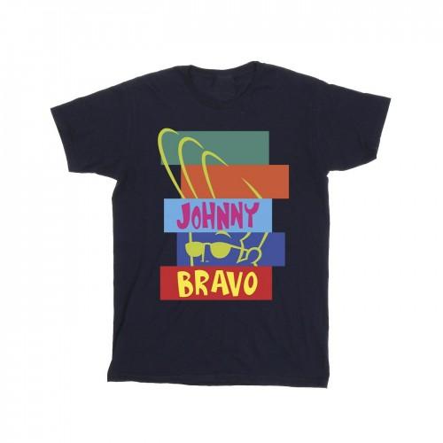Pertemba FR - Apparel Johnny Bravo Boys Rectangle Pop Art T-Shirt