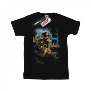 DC Comics Girls Wonder Woman Bombshell Cover Cotton T-Shirt