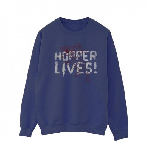 Pertemba FR - Apparel Netflix Mens Stranger Things Hoppers Live Sweatshirt