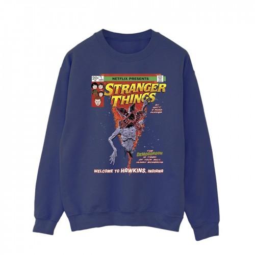 Pertemba FR - Apparel Netflix Mens Stranger Things Comic Cover Sweatshirt