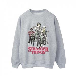 Pertemba FR - Apparel Netflix Mens Stranger Things Retro Bikers Sweatshirt