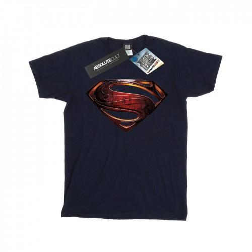 DC Comics Girls Justice League Movie Superman Emblem Cotton T-Shirt