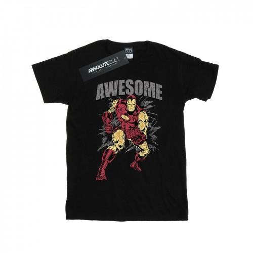 Marvel Girls Awesome Iron Man Cotton T-Shirt