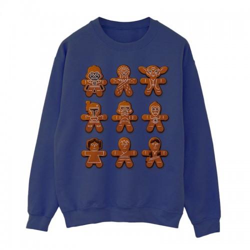 Star Wars Mens Christmas Gingerbread Sweatshirt