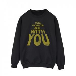Star Wars Mens May The Force Be With You Sweatshirt