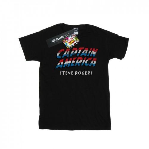 Marvel Girls Captain America AKA Steve Rogers Cotton T-Shirt