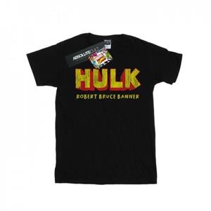 Marvel Girls Hulk AKA Robert Bruce Banner Cotton T-Shirt