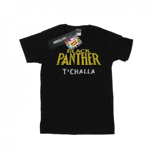 Marvel Girls Black Panther AKA TÂ´Challa Cotton T-Shirt