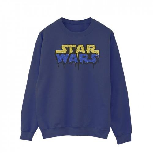 Star Wars Mens Logo Jelly Sweatshirt