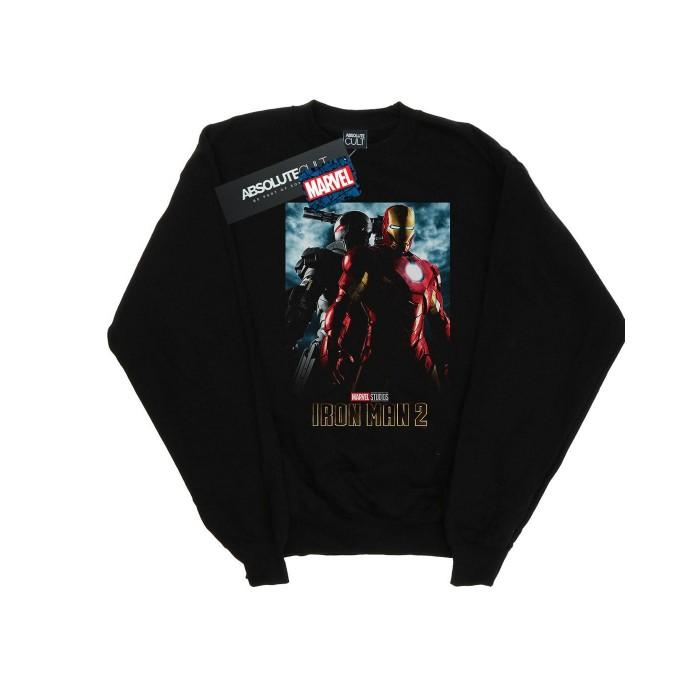 Pertemba FR - Apparel Marvel Studios Boys Iron Man 2 Poster Sweatshirt