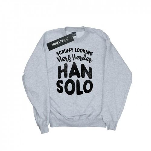 Star Wars Mens Han Solo Legends Tribute Sweatshirt