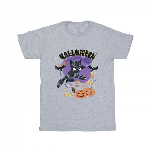 Marvel Girls Black Panther Halloween Cotton T-Shirt