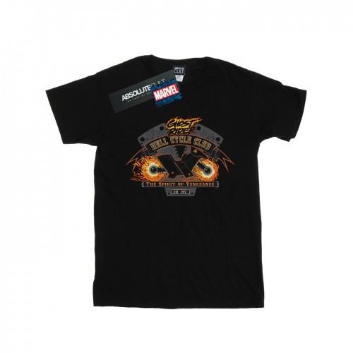 Marvel Girls Ghost Rider Hell Cycle Club Cotton T-Shirt