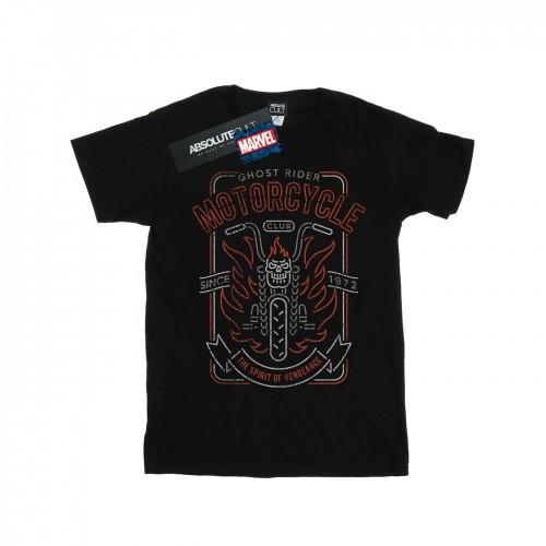 Marvel Girls Ghost Rider Motorcycle Club Cotton T-Shirt