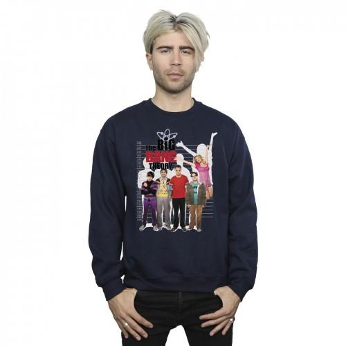 The Big Bang Theory Mens IQ Group Sweatshirt