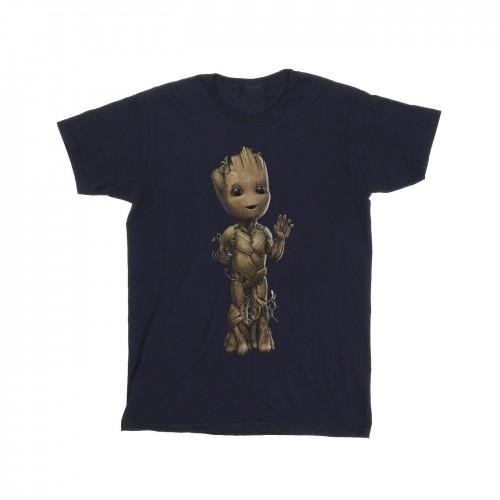 Marvel Girls I Am Groot Wave Pose Cotton T-Shirt