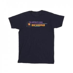 Disney Boys Lightyear Infinity And Beyond Text T-Shirt