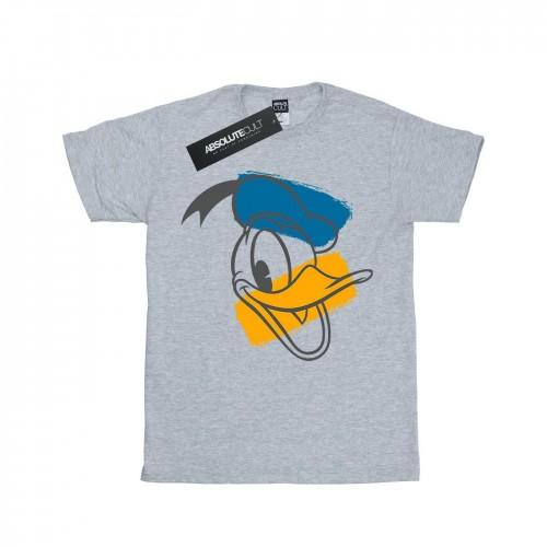 Disney Girls Donald Duck Head Cotton T-Shirt
