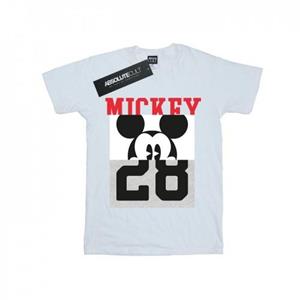 Disney Girls Mickey Mouse Notorious Split Cotton T-Shirt