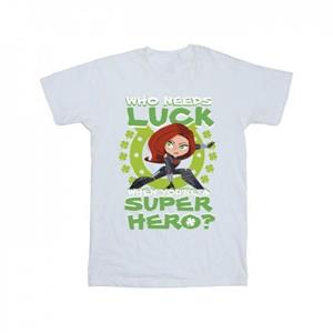 Marvel Boys St PatrickÂ´s Day Black Widow Luck T-Shirt