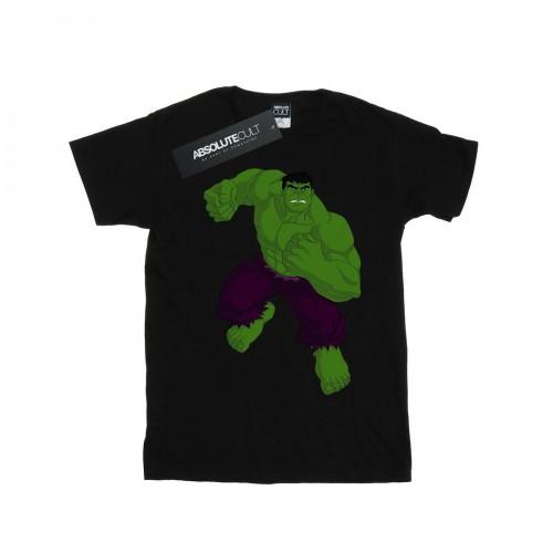 Marvel Girls Hulk Pose Cotton T-Shirt