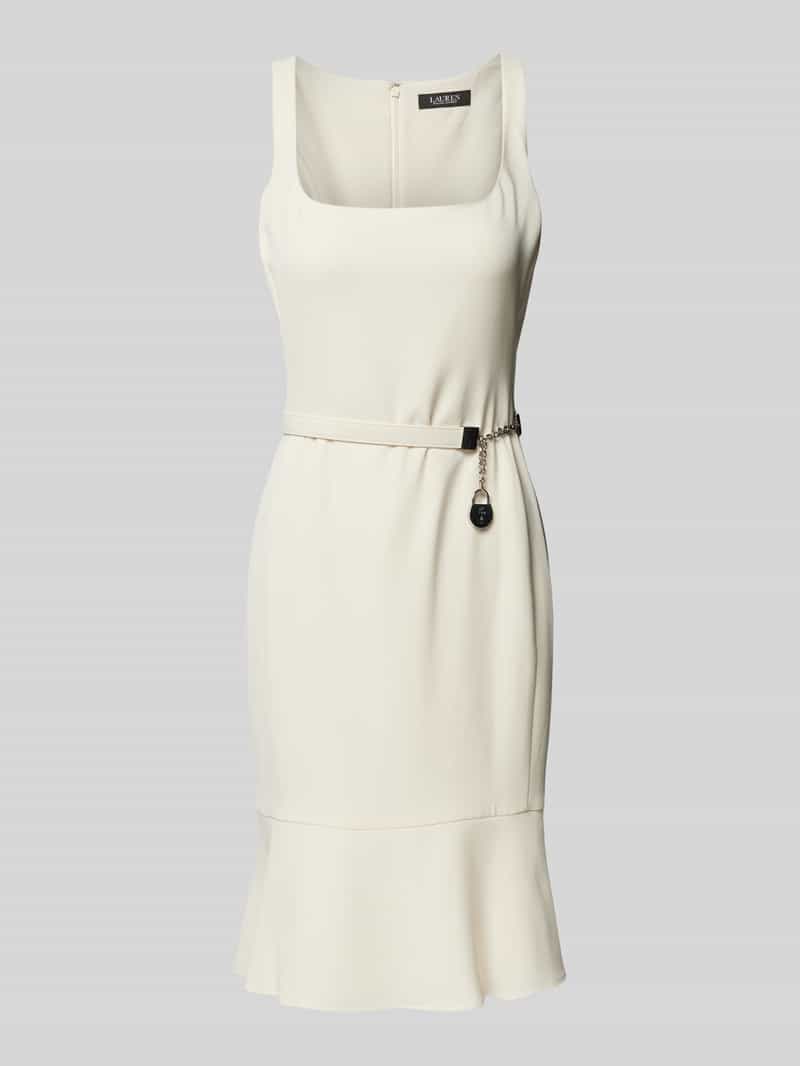 Lauren Ralph Lauren Knielange jurk met strikceintuur