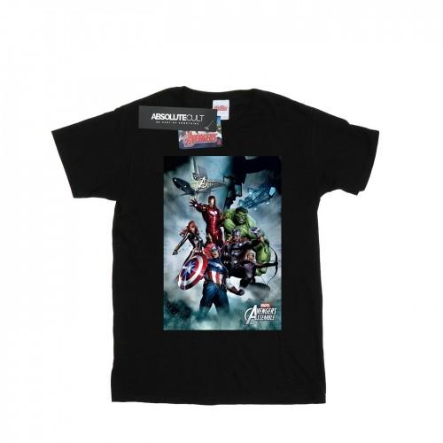 Marvel Boys Avengers Assemble Team Montage T-Shirt
