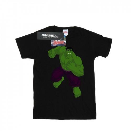 Marvel Girls Hulk Simple Cotton T-Shirt