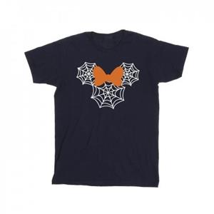 Disney Boys Minnie Mouse Spider Web Head T-Shirt
