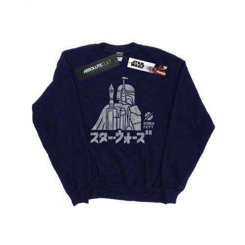 Star Wars Mens Kanji Boba Fett Sweatshirt