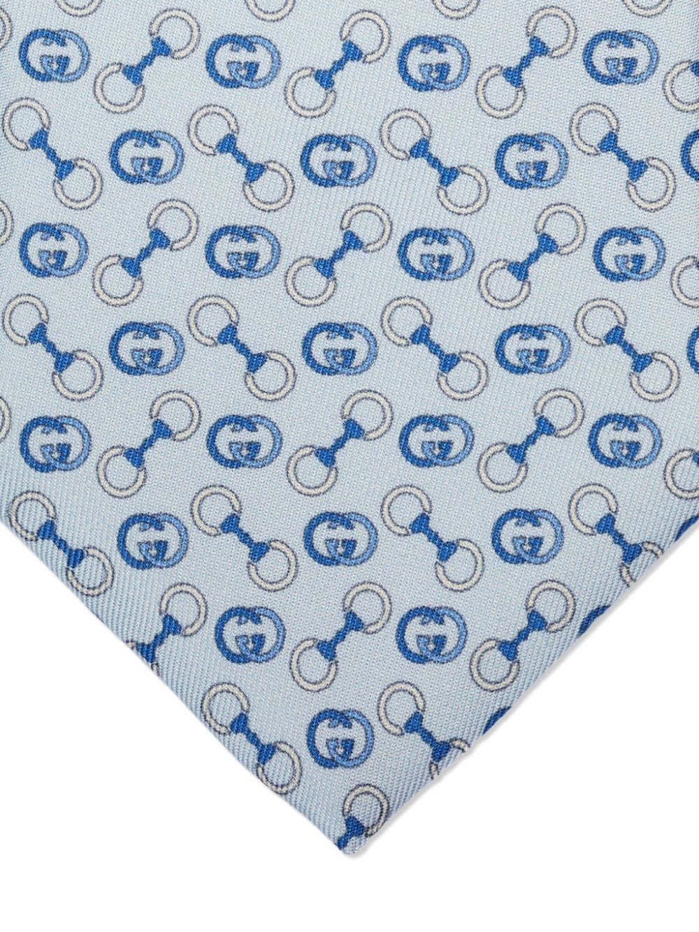 Gucci Zijden stropdas - Blauw