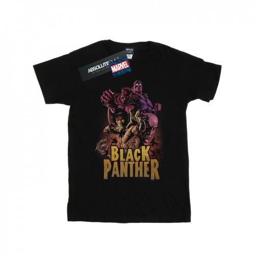 Marvel Girls Black Panther Ninja Cotton T-Shirt